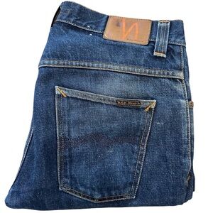 Nudie Jeans Hank Rey Organic Dry Deep Indigo